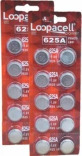 Loopacell 625A PX625A LR9 V625U PX625 1.5V 20 Batteries