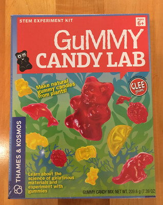 Science Kit Gummy Candy Lab Project STEM Thames & Kosmos New Sealed Ages 6+ HTF