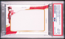 2018 SHOHEI OHTANI /99 Panini Immaculate RC Rookie Jumbo Jersey PSA8 #IJ-SO