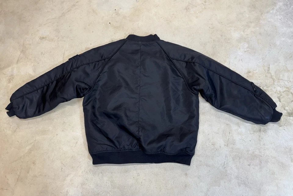 Chaqueta Southpole Para Hombres Grande Negra Hip Hop Urbana Streetwear Puffer Bomber y2k Foto 3 de 4