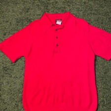 Vintage 70's Red Puritan Polo Shirt
