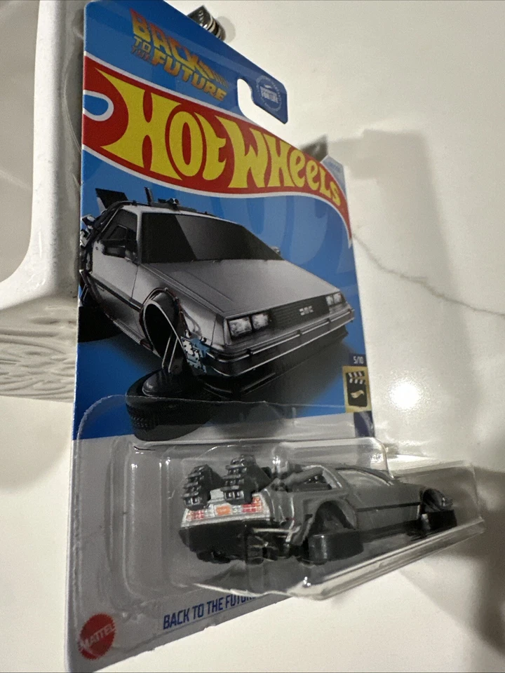 Hot Wheels Regreso al Futuro Máquina del Tiempo Modo Flotante #60 Pantalla HW MUY RARO Foto 3 de 4