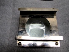 Antique 3 1/2 inch  CONDENSER magnifier lens, Magic Lantern Projector