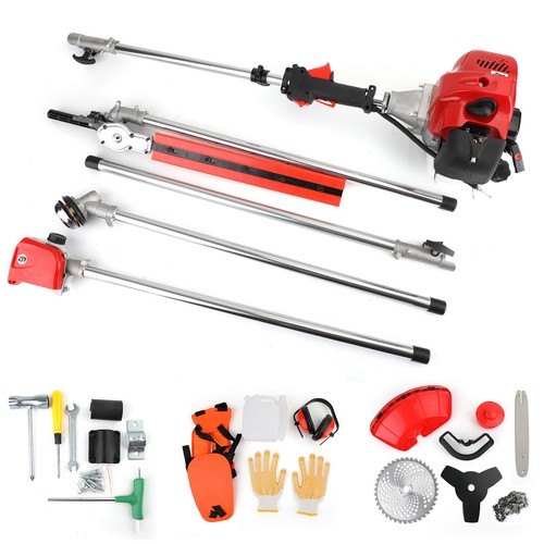 5 in 1 52cc Petrol Hedge Trimmer Chainsaw Brush Cutter Pole Saw Outdoor Tools· - Picture 10 of 12