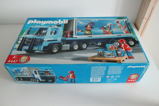 playmobil fire trailer