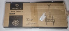 Perlesmith PSCM2 Ceiling TV Mount Adjustable Hanging Bracket 110 Lb New Open Box