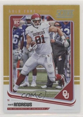 2018 Score Rookies Gold Zone 23/50 Mark Andrews #378 Rookie RC 0c6