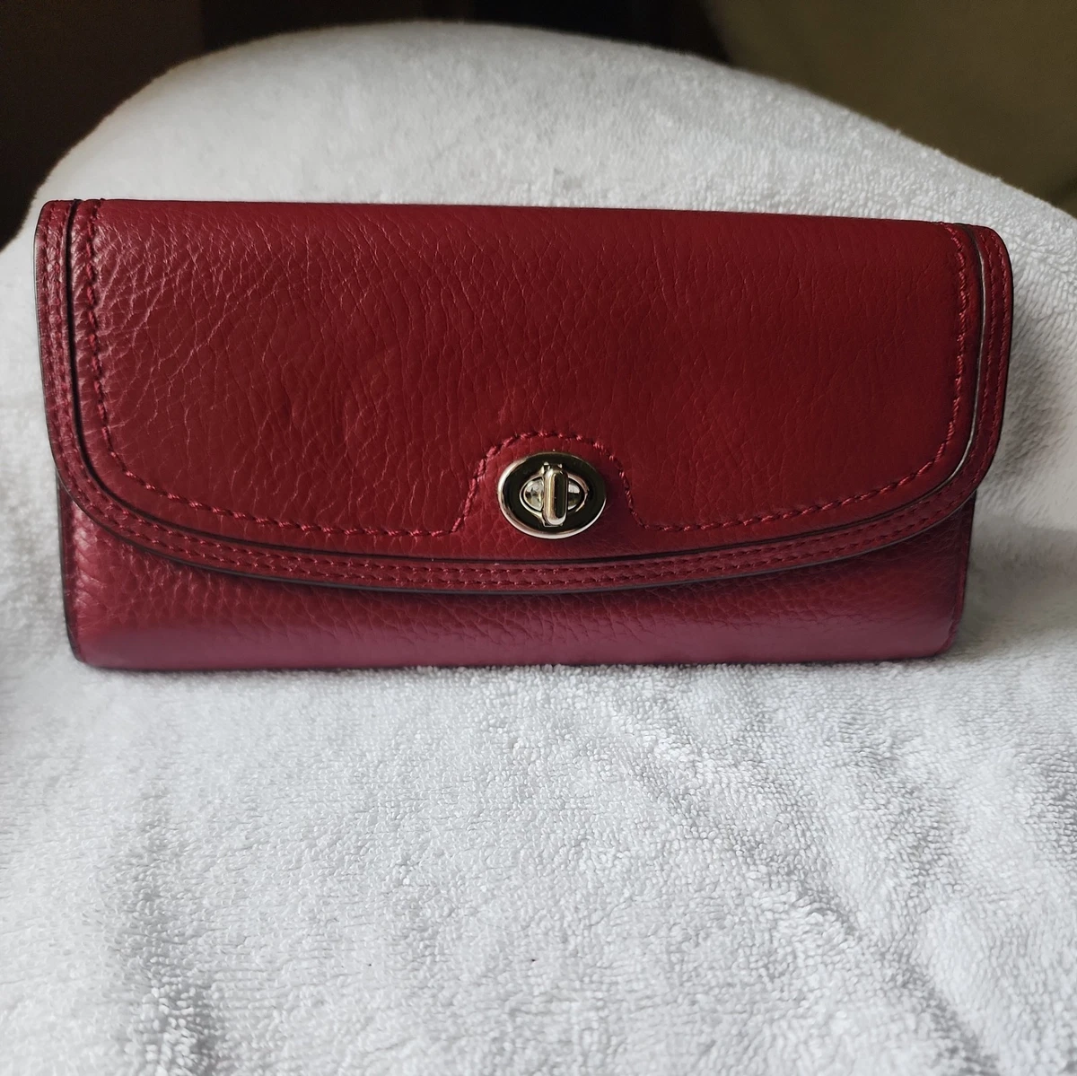 Coach Turnlock Wallet for sale - eBay