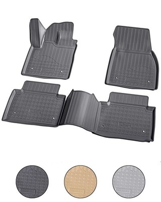 3D Gummi Fussmatten für RANGE ROVER Evoque | L551 | ab 2019 | passgenau mit Rand