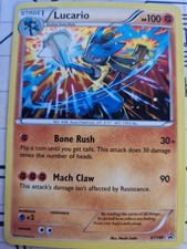 Lucario XY140 Holo Pokemon Promo Card