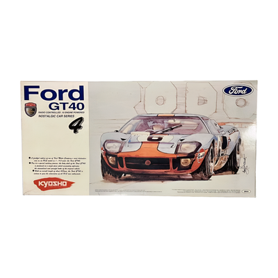 Kyosho 1/10 Ford GT40 Nitro RC Unused Kit PureTen GP Spider 4WD