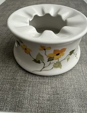 Goebel Porzellan Stövchen / Warmhalteschale – Oeslauer Manufaktur – Blumenmotiv