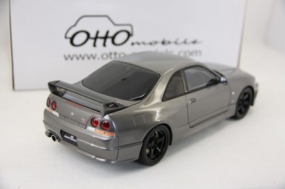 OTTO 1:18 scale Nissan Skyline R33 GT-R Omori Factory(Gun Grey