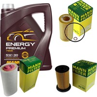 Inspektionspaket 5L Mannol Energy Premium 5W-30 FüR BMW E46 318D 320D 318Td