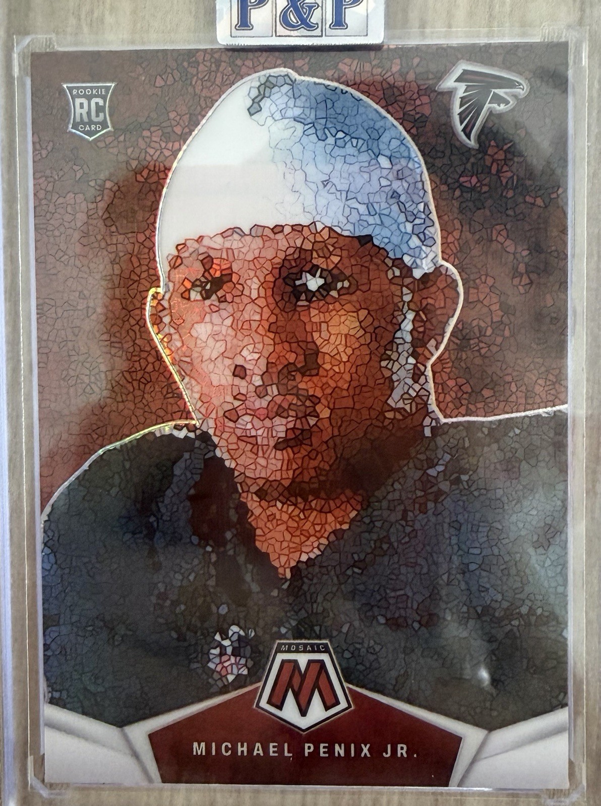 2024 Panini Mosaic - Micro Mosaic Michael Penix Jr. #MM-MPJ (RC) Rookie