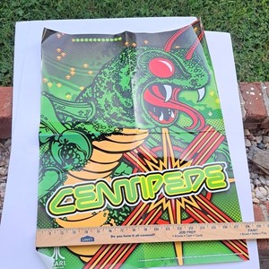 Vintage 2013 Atari Centipede Arcade Game Poster Print