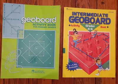 CHOOSE ONE: Learning Resources  Primary OR Intermediate  GEOBOARD ACTIVITY BOOK