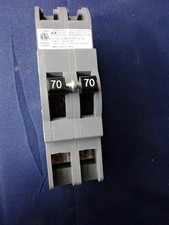 Connecticut Electric UBIZ240B Zinsco Bolt-On Circuit Breaker Thick 2 Pole 70amp