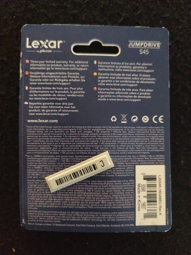 Lexar USB 3.0 16 GB | S45 - Afbeelding 2 van 2