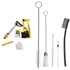 WAGNER Pistola A Spruzzo W 950 FLEXiO, Nero Giallo & Set pulizia per pistole spr