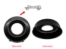 Federbeinaufnahme am Quertr&auml;ger f Mercedes W124 W201 W202 W208 W210 Hinterachse