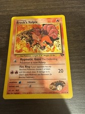 Brock's Vulpix 37/132 Gym Challenge Regular on eBay