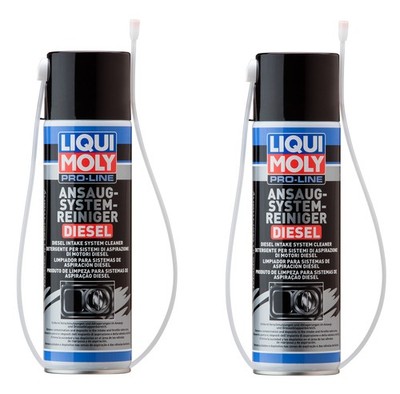 2x LIQUI MOLY 5168 Pro-Line Intake System Cleaner Diesel 400ml