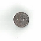 1968 $1 VOYAGER DOLLAR NICKEL CANADA BIG LARGE EXACT COIN AS SHOWN