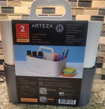 New Arteza Multipurpose Divided Storage Organizer Caddy Set 2 Pack