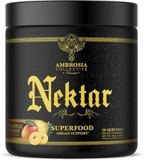 Ambrosia Collective NEKTAR Superfood Powder - Pineapple Mango - Superfood 06/27
