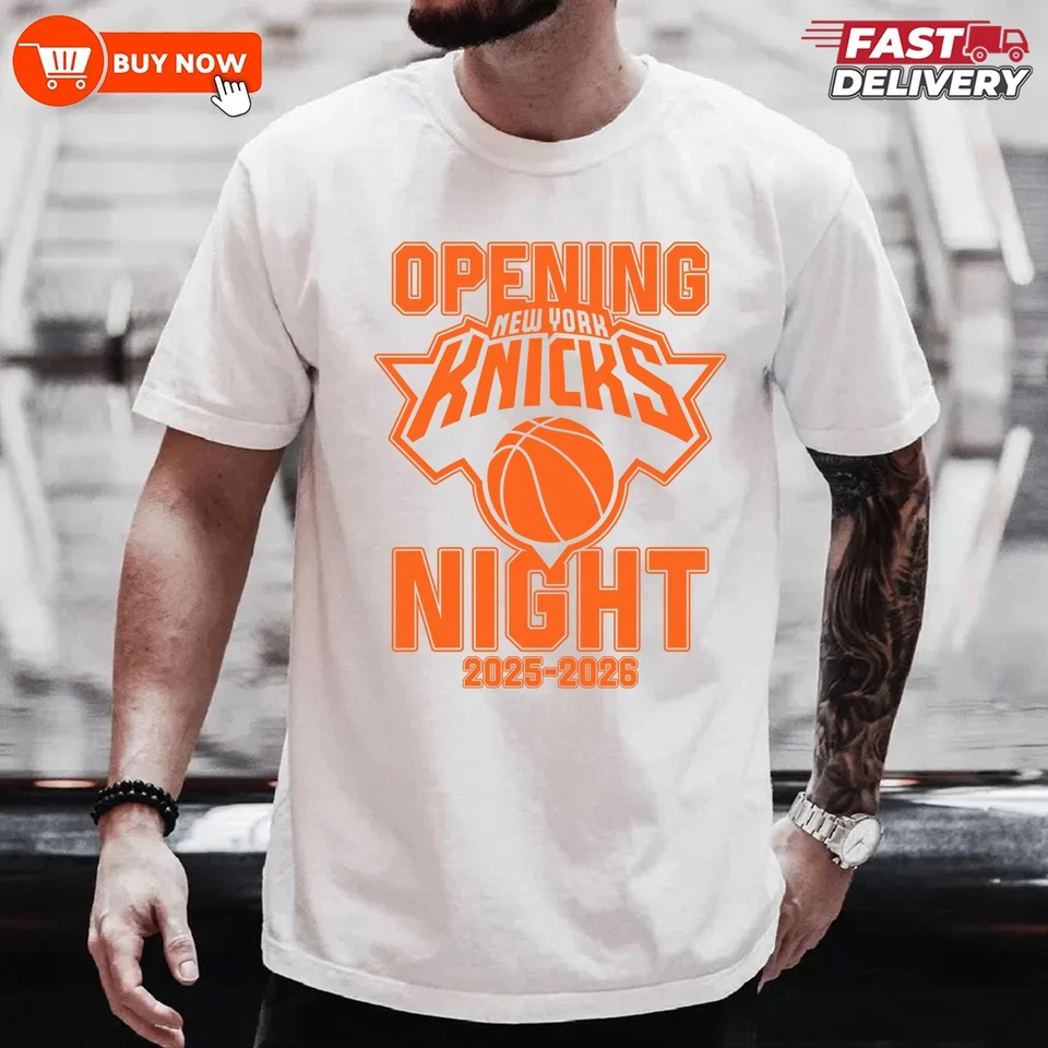 NUEVA Camiseta New York Knicks Opening Night 2025-2026 - Multicolor, S-5XL Foto 3 de 4