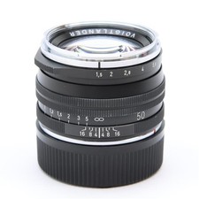  Used Voigtlander NOKTON Vintage Line 50mm F1.5 II VM MC for Leica M  