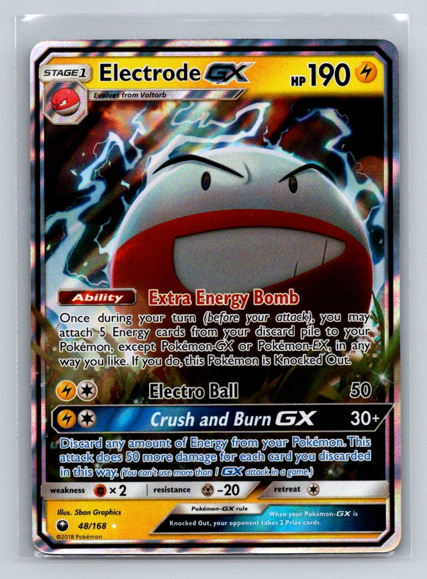 Electrode GX Holo Ultra Rare CES SM - Celestial Storm 48/168 NM