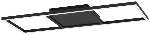 Eglo Connect Led Deckenleuchte Calagrano-Z Schwarz 64 X 24 Cm Deckenlampen &-image