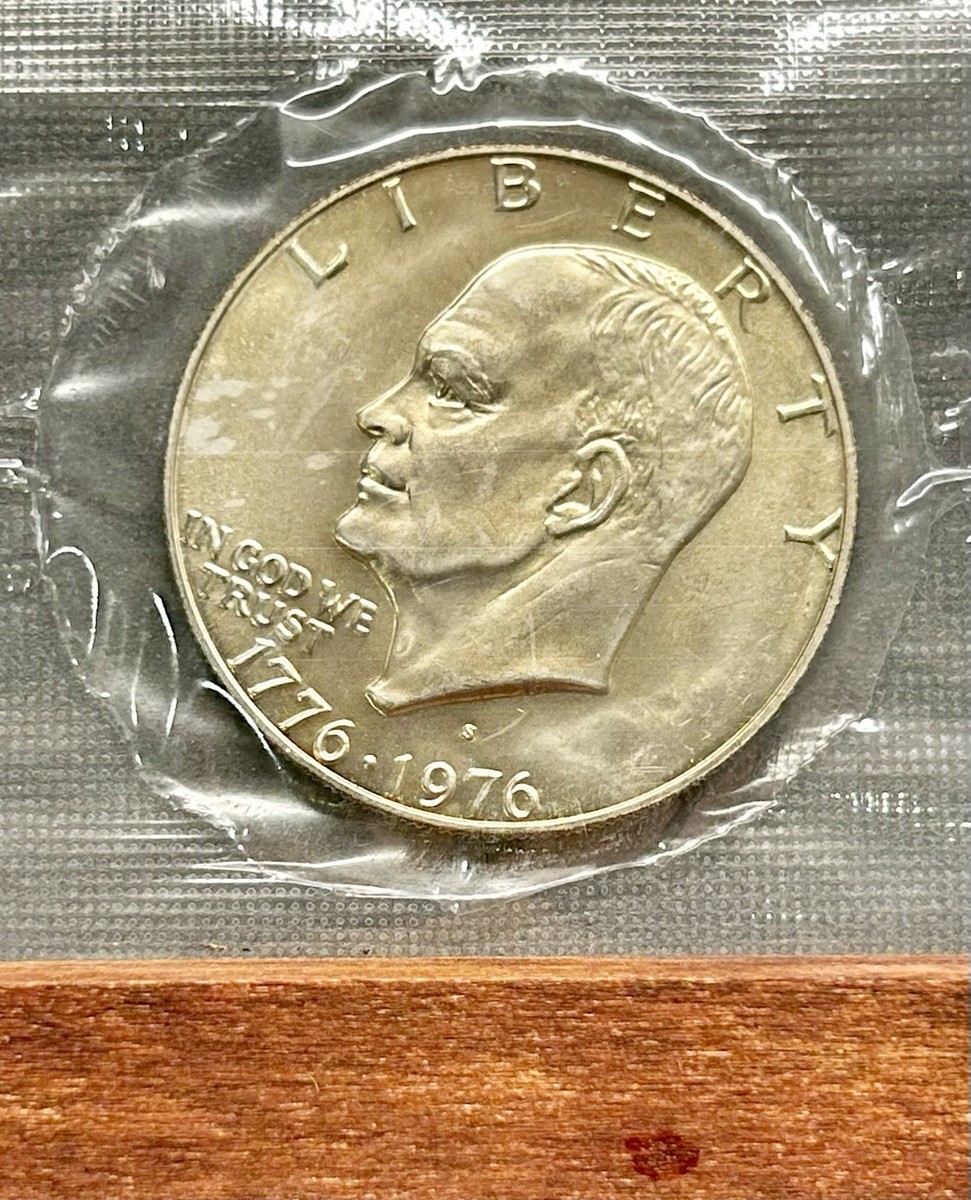 1976 S Eisenhower Bicentennial Business Strike 40% Silver Dollar