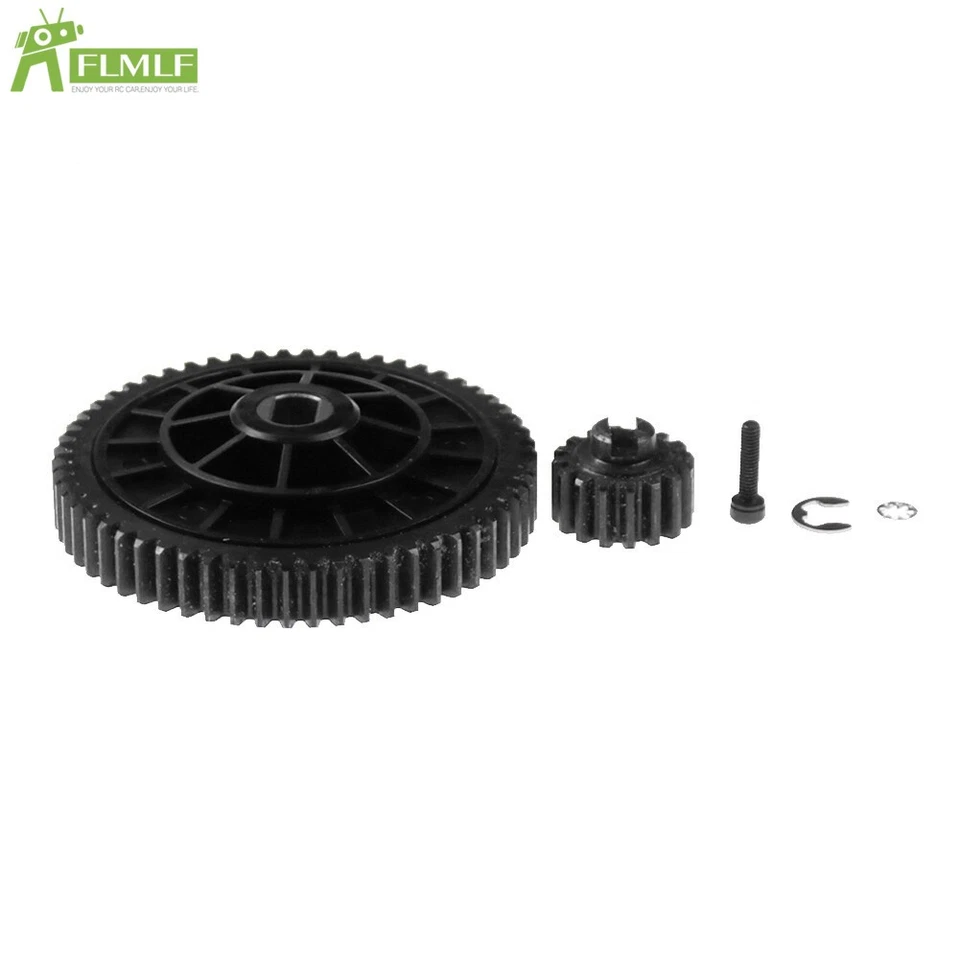 Steel 58T 16T High Speed Racing Spur Gear For 1/5 RC HPI Rovan KM Baja 5B 5T 5SC - Image 2 of 4