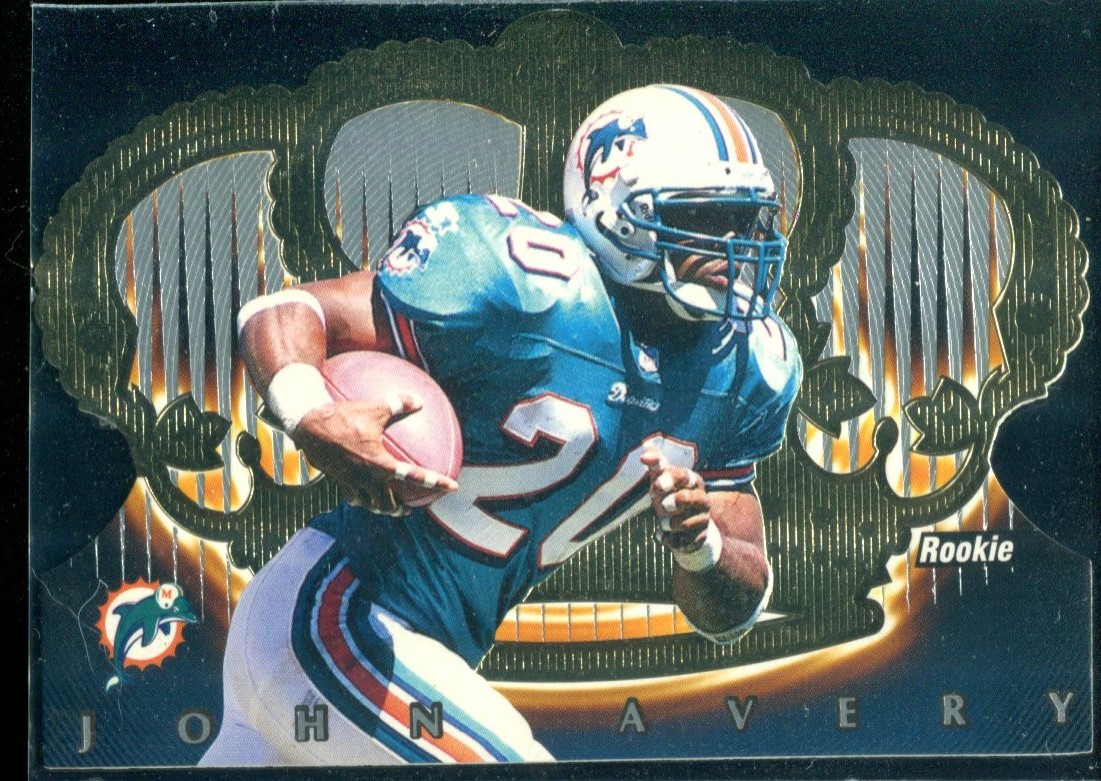 1998 Crown Royale #68 John Avery RC Rookie Card