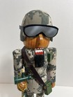 Wooden Limited Edition Nutcracker Camo Military Soldier 2009 14" — photo 8