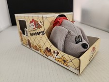 Vintage Pound Puppies Plush Newborn 7807 Gray Dog Tonka *In Box*