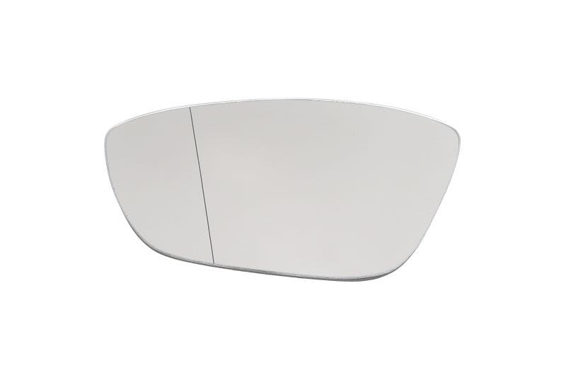 Left Exterior Mirror Glass (Aspherical, Heated) Fits: PEUGEOT 208 12/03-12/18