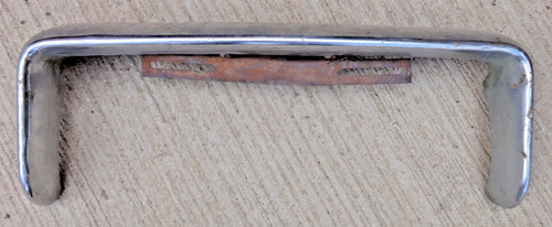 1949 Chevy FRONT Bumper LICENSE PLATE GUARD Original GM BLC