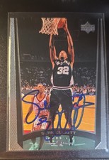 1998-99 Upper Deck - Sean Elliott #185 AUTO HAND SIGNED IP 