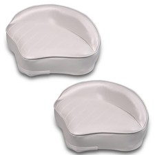 Casting Boat Seat 2 Pack, Vinyl Universal Casting Deck Seat for Fishing Jon B...