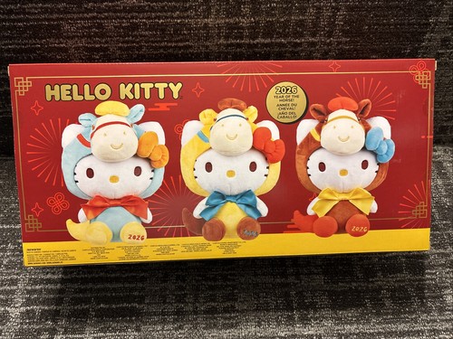 Rare !! Hello Kitty Nouvel An lunaire chinois du cheval 2026, personnages 3 à 8" - Photo 2/2