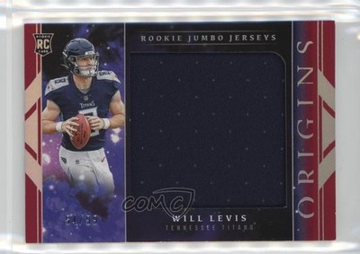 2023 Panini Origins Rookie Jumbo Jerseys Red 54/99 Will Levis #RJJ-TA RC hg6