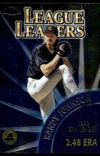 Pedro Martinez / Randy Johnson 2000 Topps Chrome #464 FREE SHIPPING AutographDen