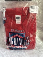 JE Morgan Knitting Mills One Piece Red Union Suit Thermal Wear Medium Made In US