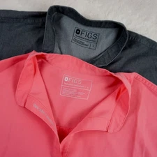 2 FIGS Rafaela Technical Women's L Sleeveless Oversized Top Workwear wxxsw1003