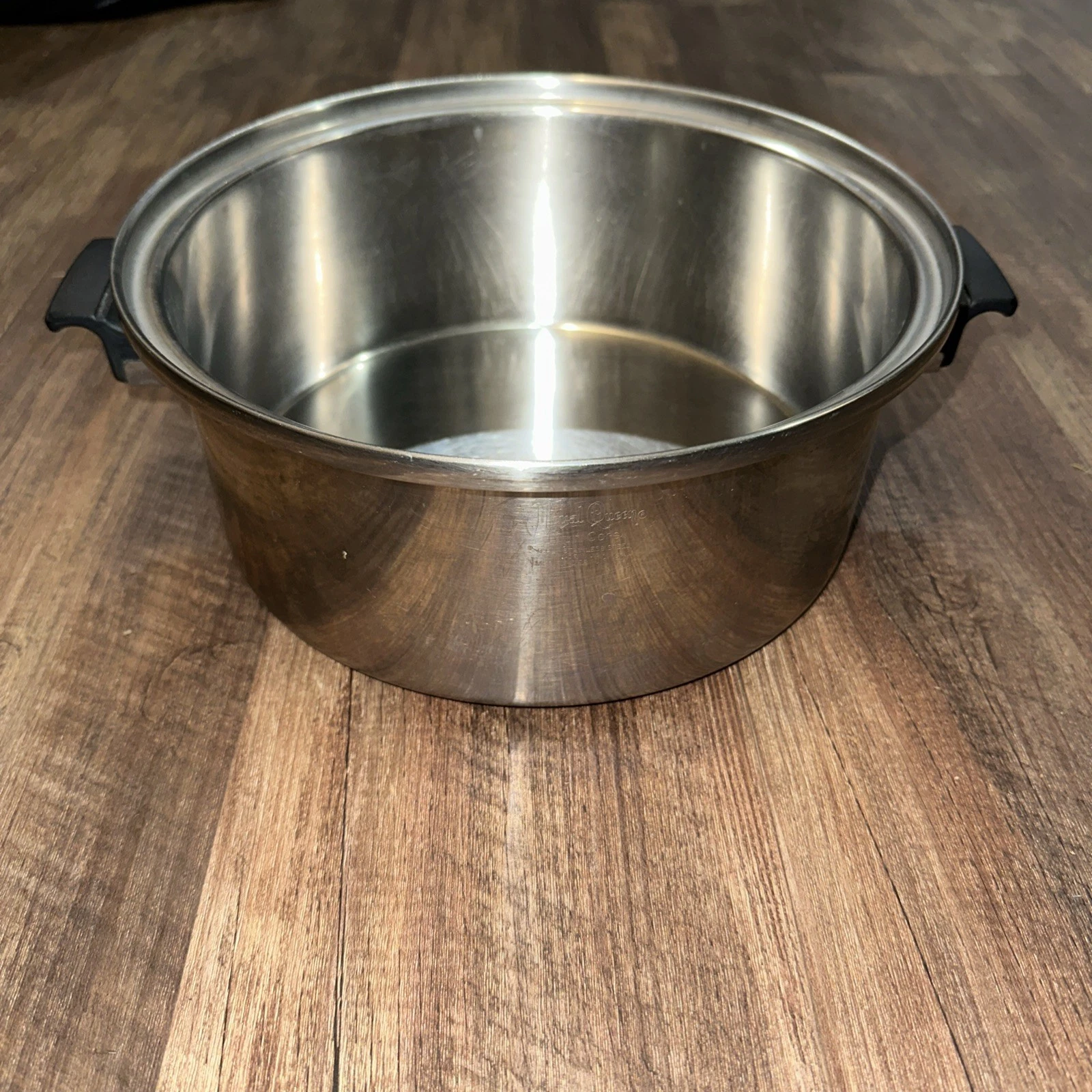 Vintage ROYAL QUEEN Multi-Core 5 Ply Stainless Steel No Lid USA Made