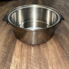 Vintage ROYAL QUEEN Multi-Core 5 Ply Stainless Steel No Lid USA Made
